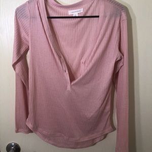 Long sleeve fitted shirt